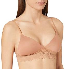 Skiny Damen Soft herausnehmbare Pads BH mit voller Abdeckung, Bronze, 36/C-D von Skiny