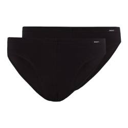 Skiny Herren Advantage Men Brasil 2er Packs Slip, Schwarz (Black), S von Skiny