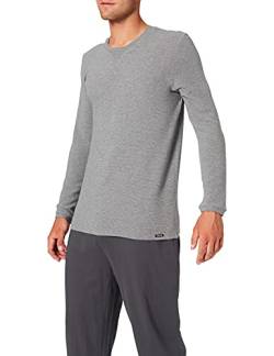 Skiny Herren Loungewear Sweat Sweatshirt, Stone Melange, S von Skiny