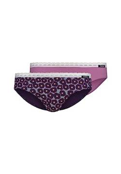 Skiny Mädchen Cottonlace Multipack Slip, Lavenderflowers Selection, 140 EU von Skiny