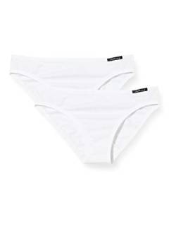 Skiny Mädchen Skiny Rio Slip 2-pack Cotton Essentials 1 Unterhose, Weiß, 164 EU von Skiny