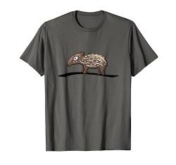 Baby Tapir Kleiner Schabracken-Tapir T-Shirt von SkizzenMonsters Trendy Tapir Shirts