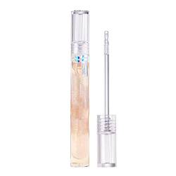 Streamer Feuchtigkeits-Lipgloss Perlglanz-Feinblitz-Lipgloss-Wasserglanz-Spiegelwasserfester, langanhaltender Lipgloss, 2,5 ml Naturkosmetik Lippenstift (D, One Size) von SkotO