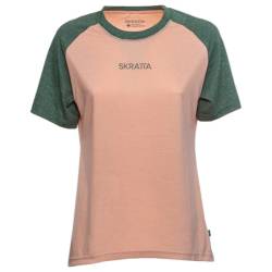 Skratta - Women's Bente T-Shirt - T-Shirt Gr 34;36;38;40 braun;grau;rosa von Skratta