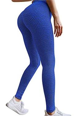 Skrsila Damen Leggings Slim Fit Hohe Taille Yogahose Lange Leggings mit Bauchkontrolle Push Up Gym Fitness Trainninghosen Yoga Leggins von Skrsila