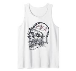 Slayer - Distressed Bloody Skull Tank Top von Slayer Official