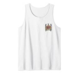 Slayer - Eagle Small Logo White Tank Top von Slayer Official