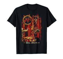 Slayer - Hell Awaits Anniversary Cover T-Shirt von Slayer Official