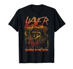 Slayer - Orange Logo Season in the Abyss T-Shirt von Slayer Official
