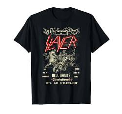 Slayer - The Return of Slayer Hell Awaits Vintage Flyer T-Shirt von Slayer Official