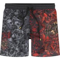 Slayer Badeshort - EMP Signature Collection - M bis 3XL - für Männer - Größe L - multicolor  - EMP exklusives Merchandise! von Slayer