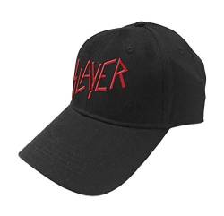 Slayer Baseball Cap Classic Band Logo Reign in Blood offiziell Schwarz Strapback von Slayer