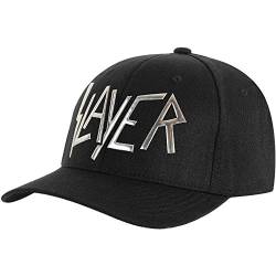 Slayer Baseballcap Sonic Silver schwarz von Slayer