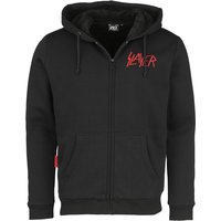 Slayer Kapuzenjacke - EMP Signature Collection - S bis XXL - für Männer - Größe S - schwarz  - EMP exklusives Merchandise! von Slayer