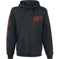 Slayer Kapuzenjacke - South Of Heaven - S bis XXL - für Männer - Größe L - schwarz  - Lizenziertes Merchandise! von Slayer