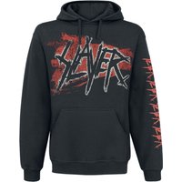 Slayer Kapuzenpullover - Mono Goat - S bis XXL - für Männer - Größe M - schwarz  - Lizenziertes Merchandise! von Slayer