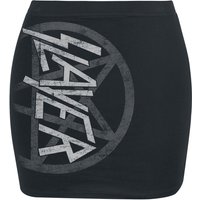 Slayer Kurzer Rock - My Choice - S bis XXL - für Damen - Größe L - schwarz  - Lizenziertes Merchandise! von Slayer