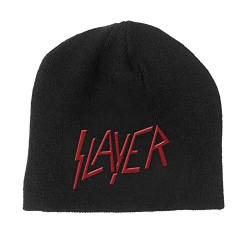 Slayer Mütze Beanie Classic Band Logo Reign in Blood Nue offiziell von Slayer