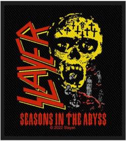 Slayer Seasons In The Abyss Unisex Patch multicolor 100% Polyester Undefiniert Band-Merch, Bands von Slayer