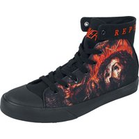 Slayer Sneaker high - EMP Signature Collection - EU37 bis EU39 - Größe EU38 - multicolor  - EMP exklusives Merchandise! von Slayer