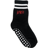 Slayer Socken - Metal-Kids - Logo - EU15-18 bis EU31-34 - für Mädchen & Jungen - Größe EU 15-18 - schwarz  - Lizenziertes Merchandise! von Slayer