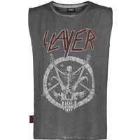 Slayer Tank-Top - EMP Signature Collection - M bis 3XL - für Männer - Größe M - grau  - EMP exklusives Merchandise! von Slayer