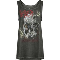 Slayer Top - South Of Heaven - M bis 4XL - für Damen - Größe XL - grau  - Lizenziertes Merchandise! von Slayer