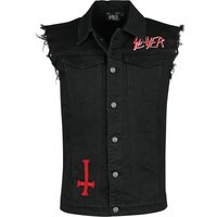 Slayer Weste - EMP Signature Collection - S bis 3XL - für Männer - Größe XL - schwarz  - EMP exklusives Merchandise! von Slayer