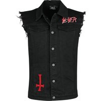 Slayer Weste - EMP Signature Collection - S bis 3XL - für Männer - Größe XXL - schwarz  - EMP exklusives Merchandise! von Slayer