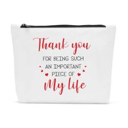 Sldpngo Make-up-Tasche mit Dankeschön-Geschenk für Frauen, Wertschätzungsgeschenke für Kollegen, Muttertag, Geburtstag, Geschenke für Lehrer, Freunde, Kosmetiktasche, Dankeschön, dass Sie so ein von Sldpngo