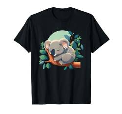 Geschenkidee - Schlafanzug - Offizielles Schlafshirt Koala T-Shirt von Sleep gift idea - Fun - Valentine's Day - Koala