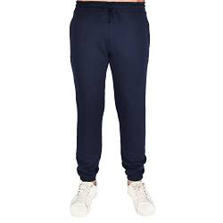 Sleepdown Herren Slim Leg Jogging Freizeithose Jogger Lässige Hose, Navy, S von Sleepdown