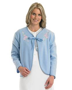 Slenderella Polar Fleece Ribbon Bettjacke BJ44600 blau 2XL von Slenderella