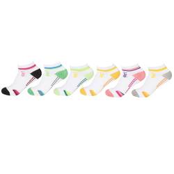 Sleques Damen Baumwolle Sneaker Socken 10er Pack Mädchen Sommer Füßlinge Optimale Passform Frauenstrümpfe A.S-5.. Gr. 35-42 (35-38, S-2038) von Sleques