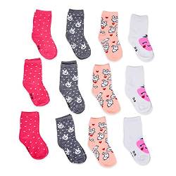 Sleques PREMIUM Socken 12er Pack Hochwertige Kinder Socken Mädchenstrümpfe Einzigartige Muster Farbenvielfalt A.S-100 Gr. 27-30 von Sleques