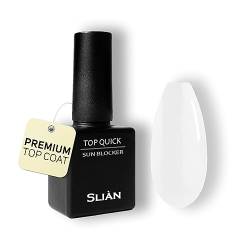 Slian Top Quick Sun Blocker ohne Schwitzschicht zur Versieglung der Maniküre - Schadstofffreies UV-Polish Gel - Versiegler für das perfekte Finish - Glanz, kratzfest, stoßfest von Sliàn