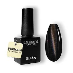 Slian UV Nagellack CatEye SGE12 - Hochdeckendes Farbgel für Gelnägel - UV Gel Nagellack für ein perfektes Nageldesign in Studio Qualität - Vegan Gel Nail Polish - Gelnagellack für UV Lampe von Sliàn