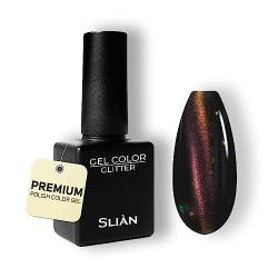 Slian UV Nagellack CatEye SGE3 - Hochdeckendes Farbgel für Gelnägel - UV Gel Nagellack für ein perfektes Nageldesign in Studio Qualität - Vegan Gel Nail Polish - Gelnagellack für UV Lampe von Sliàn