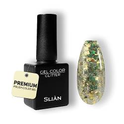 Slian UV Nagellack Glitter SGH16 - Hochdeckendes Farbgel für Gelnägel - UV Gel Nagellack für ein perfektes Nageldesign in Studio Qualität - Vegan Gel Nail Polish - Gelnagellack für UV Lampe von Sliàn