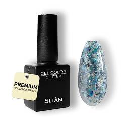 Slian UV Nagellack Glitter SGH17 - Hochdeckendes Farbgel für Gelnägel - UV Gel Nagellack für ein perfektes Nageldesign in Studio Qualität - Vegan Gel Nail Polish - Gelnagellack für UV Lampe von Sliàn