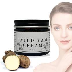 Wild-Yam-Creme, natürliche Bio-Wild-Yam-Ausgleichscreme zur Wiederherstellung des hormonellen Gleichgewichts, straffende Anti-Aging-Gesichtsfeuchtigkeitscreme (1 PCS) von Slipasikao