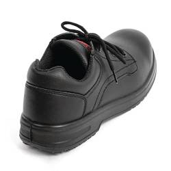 Slipbuster Footwear BB497-40 Basic Sicherheitsschuh mit Zehenkappe, SRC, Größe 40, schwarz von Slipbuster Footwear