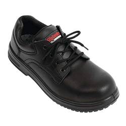 Slipbuster Footwear BB497-43 Basic Sicherheitsschuh mit Zehenkappe, SRC, Größe 43, schwarz von Slipbuster Footwear