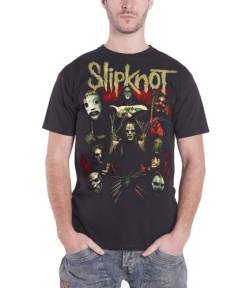 Bravado Herren T-Shirts, Schwarz, Medium (Herstellergröße: Medium) von Slipknot