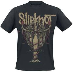 Slipknot Angels Lie Männer T-Shirt schwarz L 100% Baumwolle Band-Merch, Bands von Slipknot