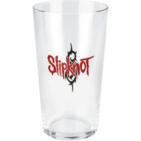 Slipknot Bierglas - Slipknot Logo - klar  - Lizenziertes Merchandise! von Slipknot