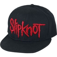 Slipknot Cap - Logo - schwarz  - Lizenziertes Merchandise! von Slipknot
