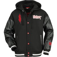 Slipknot Collegejacke - EMP Signature Collection - M bis XXL - für Männer - Größe L - schwarz  - EMP exklusives Merchandise! von Slipknot