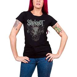 Slipknot Damen T-Shirt Infected Goat schwarz von Slipknot