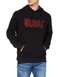 Slipknot Herren Logo Kapuzenpullover, Schwarz (Black), Medium von Slipknot